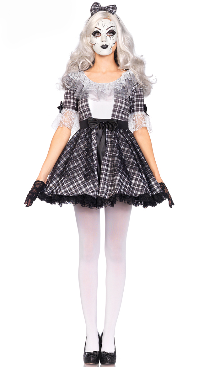 F1670Sexy Womens Pretty Porcelain Doll Costume